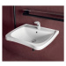 SAPHO - HANDICAP keramické umývadlo pre telesne postihnutých 60x55cm, biela 5160