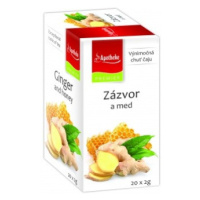 APOTHEKE Premium Selection čaj zázvor s medom 20 x 2 g