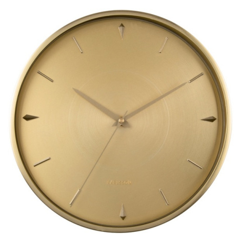 Karlsson 5896GD dizajnové nástenné hodiny