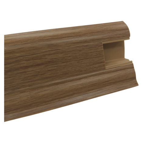 Soklová podlahová lišta SLK50 W184 Picota třešeň, 2500x50x25 mm, hnědá, Döllken