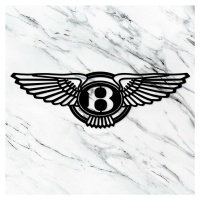 Drevená dekorácia - Logo Bentley