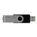 Goodram USB flash disk, USB 3.0, 128GB, UTS3, čierny, UTS3-1280K0R11, USB A, s otočnou krytkou