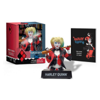 Running Press Harley Quinn Talking Figure and Illustrated Book (Miniature Editions)