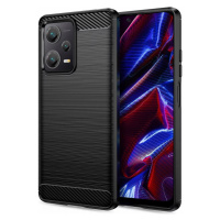 Kryt TECH-PROTECT TPUCARBON XIAOMI REDMI NOTE 12 / POCO X5 5G BLACK (9490713932889)