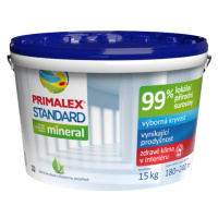 PRIMALEX STANDARD MINERAL - Interiérová farba s prírodným zložením biela 15 kg