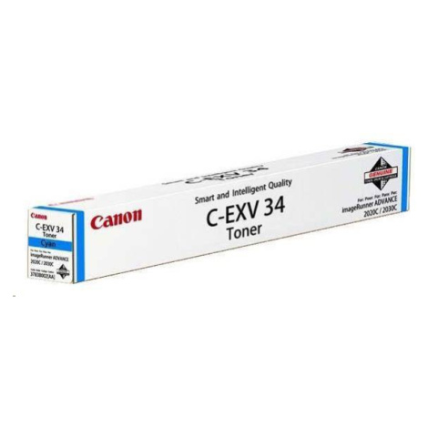 Canon toner C-EXV34 cyan (IRAdvance C2020/2025/2030/2220/2225/2230)