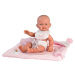 Llorens 26308 dieavčatko bábika bábätko s celovinylovým telom 26 cm