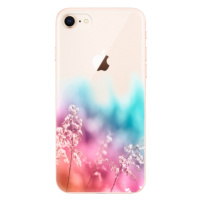 Odolné silikónové puzdro iSaprio - Rainbow Grass - iPhone 8