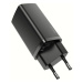 Sieťová nabíjačka Baseus CCGAN2L-B01 GaN2 Lite Quick USB + USB-C 65W čierna