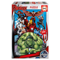 Puzzle pre deti Avengers Educa 200 dielov 15933 farebné