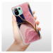 Odolné silikónové puzdro iSaprio - Pink Blue Leaves - Xiaomi Mi 11 Lite