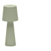 LED stmievateľná stolová lampa v mentolovej farbe s kovovým tienidlom (výška 25 cm) Arenys – Kav