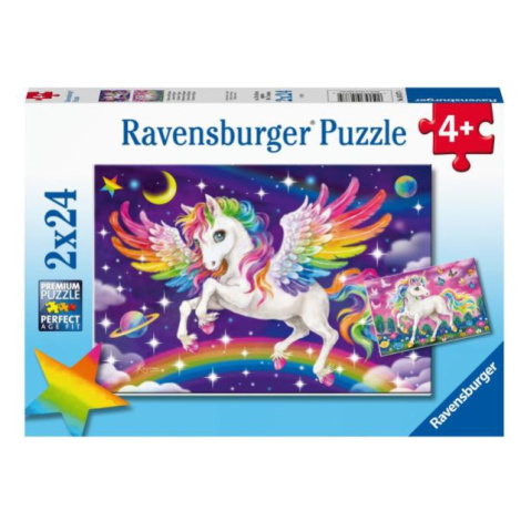 Ravensburger Jednorožec a Pegas 2x24 dielikov