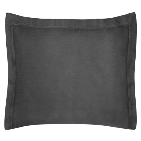 Čierna obliečka na vankúš NOVA COLOUR 50x70+4 cm Eurofirany
