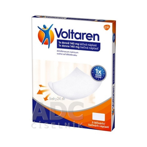 Voltaren 1x denne 140 mg liečivá náplasť 5 ks