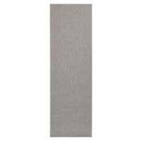 Běhoun Nature 103533 Silver Grey – na ven i na doma - 80x450 cm BT Carpet - Hanse Home koberce