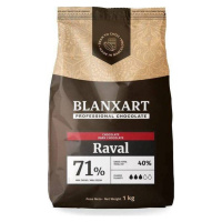 Blanxart Pravá horká čokoláda Raval 71% (1 kg) - dortis - dortis