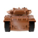 Tank RC 25 cm, so zvukom a svetlom, 50 x 20 x 23 cm, 2 ks