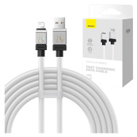 Kábel Fast Charging cable Baseus USB-A to Lightning CoolPlay Series 2m, 2.4A, white (69321726267