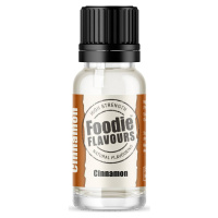 Prírodná koncentrovaná vôňa 15ml škorica - Foodie Flavours - Foodie Flavours