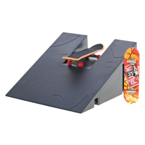 Skateboard 9,5cm kov s rampou na karte