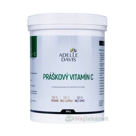 Adelle Davis Práškový VITAMÍN C 1000g