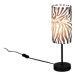 Reality ZEBARA stolná lampa čierna kov r56751032 RER56751032