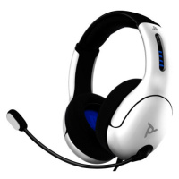 PDP Wired Stereo Gaming Headset LVL50 White (PlayStation)