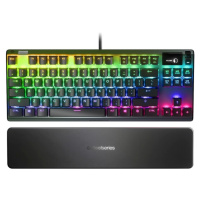 SteelSeries Apex 7 TKL Red herná klávesnica US čierna