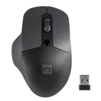 Natec optická myš BLACKBIRD 2/1600 DPI/Kancelárska/Optická/Bezdrôtová USB/Čierna