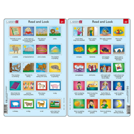 Puzzle Angličtina - dlhšie vety RA11 20 dielikov