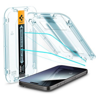 Spigen Glass tR EZ Fit 2 Pack, transparency - iPhone 15 Pro Max