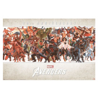 Plagát Avengers - 60. Anniversary by Alex Ross (281)