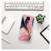 Odolné silikónové puzdro iSaprio - Pink Blue Leaves - Xiaomi Redmi Note 9