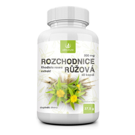 ALLNATURE Rozchodnica ružová 500 mg 60 kapsúl