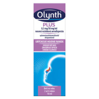 Olynth Plus 1mg/50mg/ml nosová roztoková aerodisperzia aer.nao.1x10ml