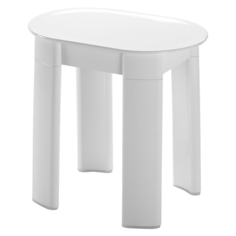 TETRA kúpeľňová stolička 42x41x27 cm, biela 2872 AQUALINE