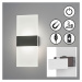 LED nástenné svietidlo v bielo-matne striebornej farbe Magnetics – Fischer &amp; Honsel