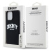 DKNY Liquid Silicone Arch Logo MagSafe Apple iPhone 12/12 Pro DKHMP12MSNYACH Black