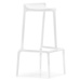PEDRALI - Vysoká barová stolička HAPPY 490 DS - biela