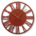 Nástenné hodiny Loft Piccolo z219-3-dx 30 cm, červená