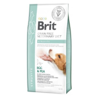 Brit Veterinary Diets GF dog Struvite granule pre psy 12kg