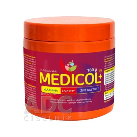 MEDICOL Plus - Vláknina, Enzýmy, Živé kultúry