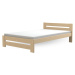 DL Jednolôžková drevená posteľ 120x200 Marika - borovica