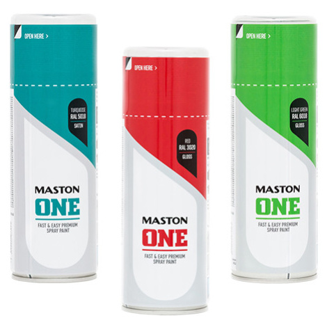 Maston One - akrylová farba v spreji ral 7035 - šedá svetlá 400 ml