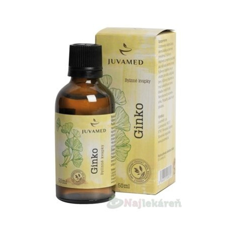 JUVAMED Ginko bylinné kvapky 50 ml