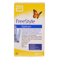 FreeStyle Optium testovacie prúžky 50ks