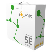 Instalační kabel Solarix CAT5E UTP PVC E<sub>ca</sub> 100m/box SXKD-5E-UTP-PVC