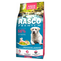 Krmivo Rasco Premium Junior Large kura s ryžou 15kg