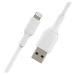 Belkin BOOST Charge Lightning/USB-A kábel, 3m, biely